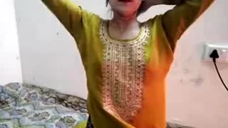 Cute aunt with open pussy