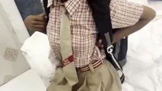 Cute stepsis fucking with step brother