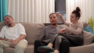 Kinky twin with sister fucking with bf